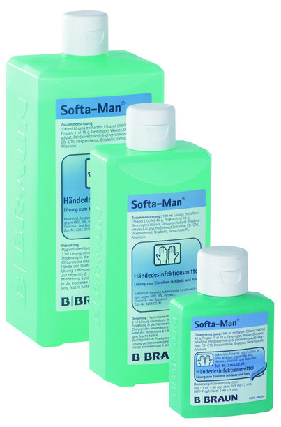Händedesinfektionsmittel Softa-Man® verschiedene Größen / B.Braun