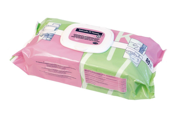 Flächen-Desinfektionstücher Kohrsolin FF Tissues (80 Tücher)