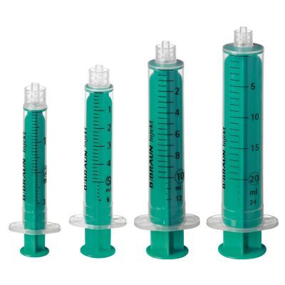 Injekt® Einmalspritze - 2-teilig mit Luer Lock Ansatz, 100 Stück, verschiedene Größen